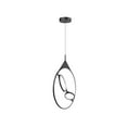 thumbnail image 1 of PD84324-BK-Kuzco Lighting-Serif - 40W LED Pendant-31.25 Inches Tall and 0.88 Inches Wide, 1 of 1