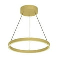 thumbnail image 1 of PD87118-BG-Kuzco Lighting-Cerchio - 37W LED Pendant-1.38 Inches Tall and 17.75 Inches Wide-Brushed Gold Finish, 1 of 1