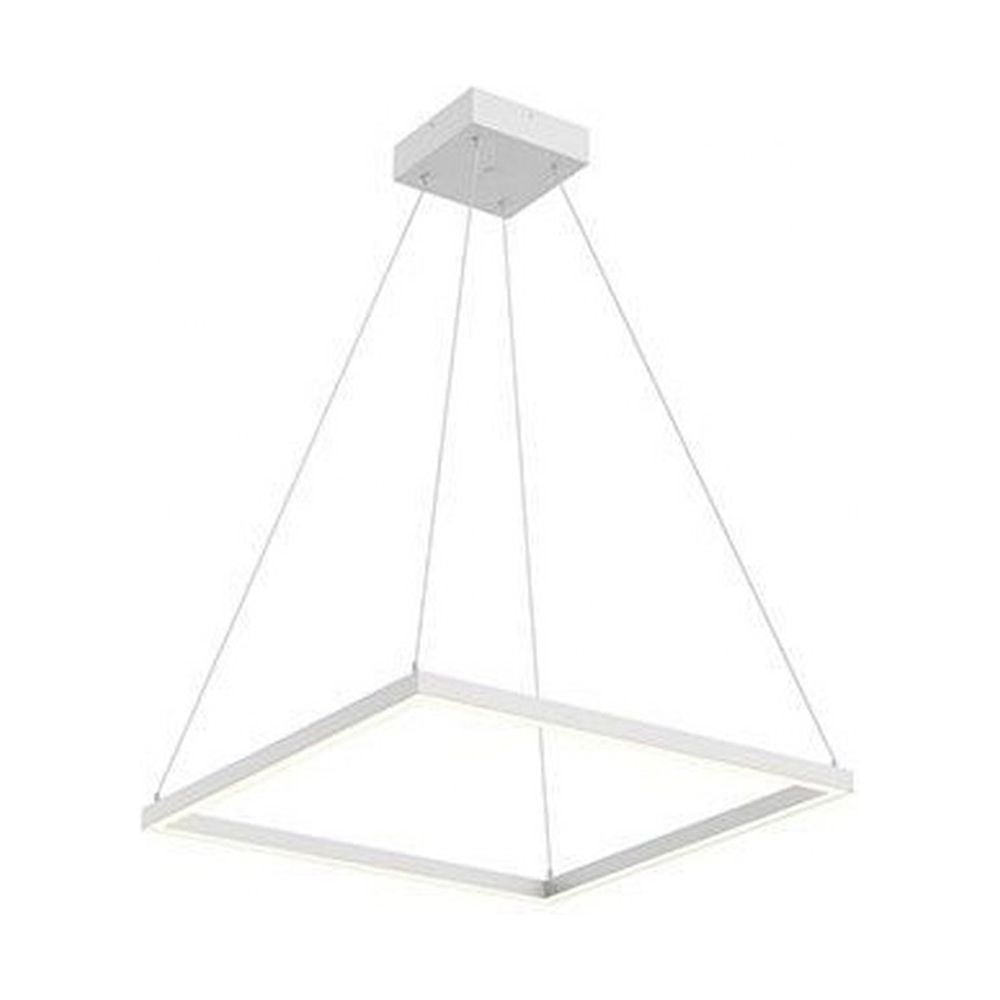 PD88124WHKuzco LightingPiazza 50W LED Pendant1.38 Inches Tall and 23.63 Inches WideWhite