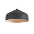 thumbnail image 1 of PD9117-GH/CP-Kuzco Lighting-Helena - 38W LED Dome Pendant-9.25 Inches Tall and 16.88 Inches Wide-Graphite/Copper Finish    -Traditional Installation, 1 of 3