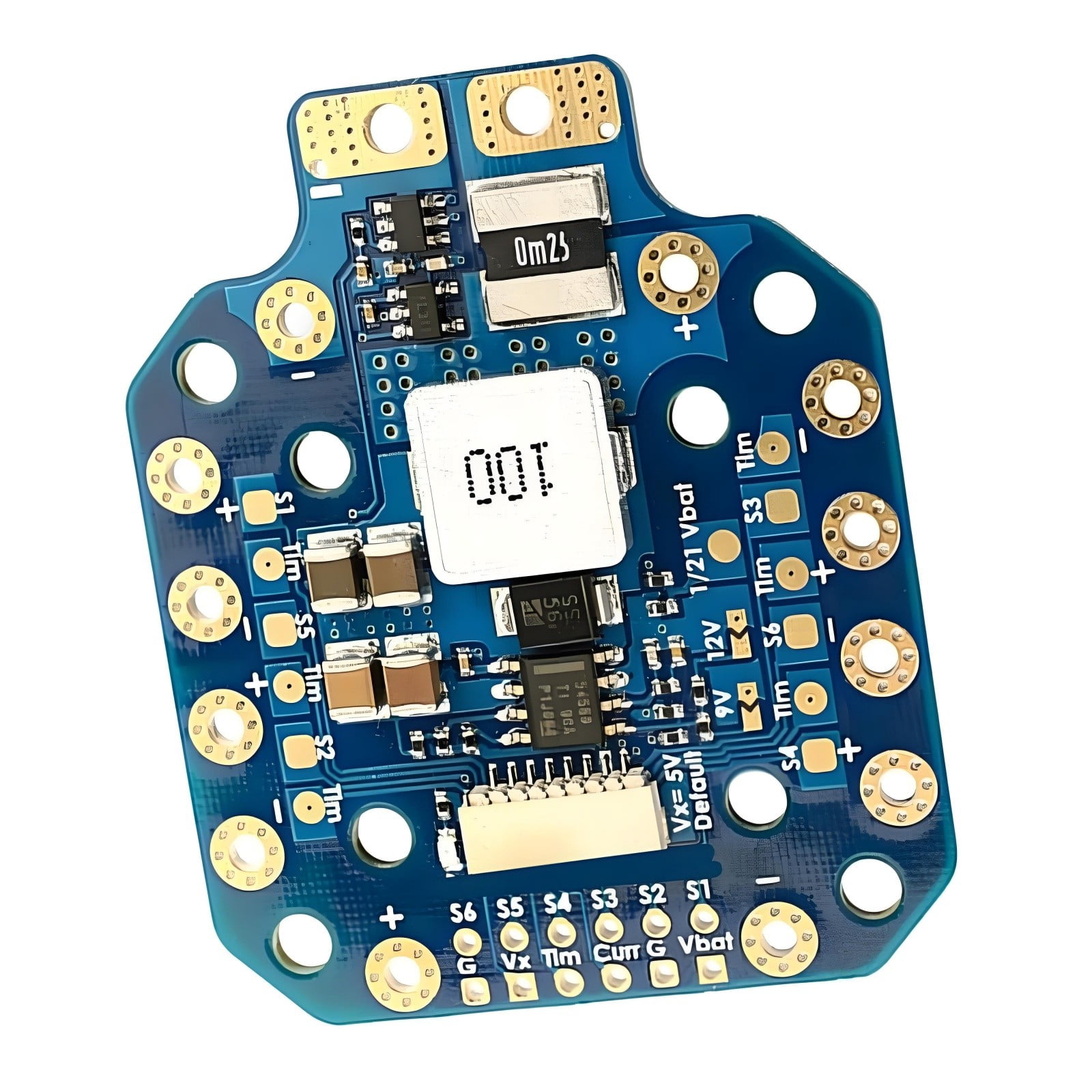 Pdb Power Module PDB-HEX Power Distribution Board – 12S LiPo 140A with Adjustable 5V/9V ...