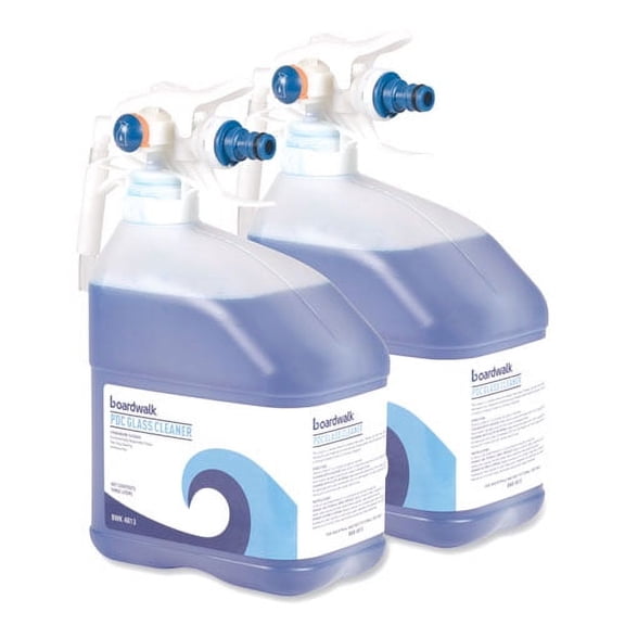 PDC Glass Cleaner, Unscented, 3 L Bottle, 2/Carton | Bundle of 2