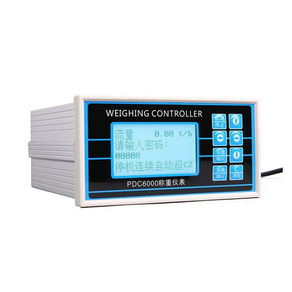 PDC6000 Conveyor Belt Scale Weighing Controller System LCD Screen With Aluminum Alloy Material