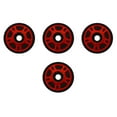 thumbnail image 1 of PDD 4 Front Rail Fire Red Idler Wheels Kit for Snowmobile ARCTIC CAT Panther 570 2005-2006, 1 of 2