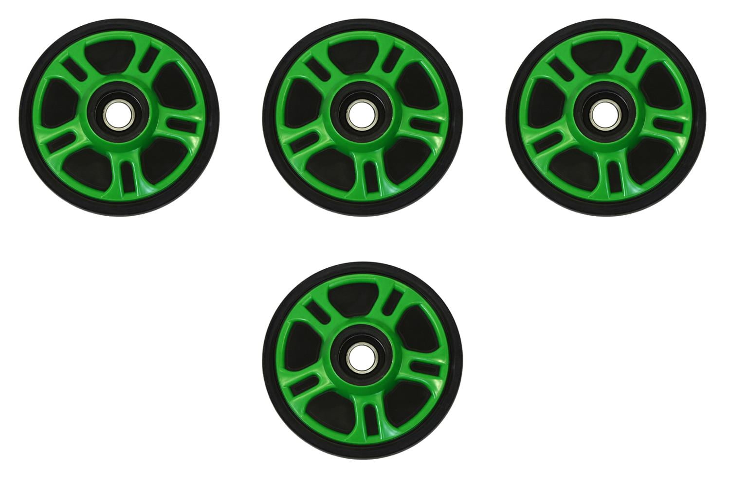 PDD 4 Front Rail Pearl Green Idler Wheels Kit for Snowmobile ARCTIC CAT ...
