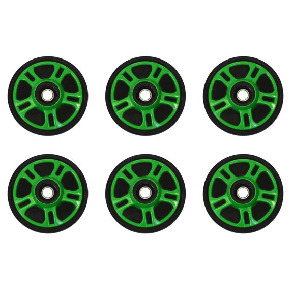 PDD Front & Mid Rail Pearl Green Idler Wheels Kit for Snowmobile ARCTIC CAT 440 Sno Pro, R 2004-2006