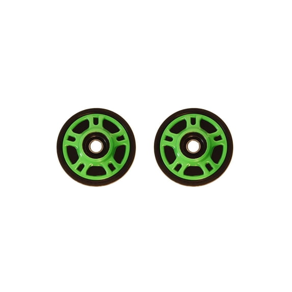 PDD Front Rail Neon Green Idler Wheels Kit for Snowmobile ARCTIC CAT Pantera 800 EFI 2002-2004