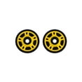 thumbnail image 1 of PDD Front Rail Yellow Idler Wheels Kit for Snowmobile ARCTIC CAT ZRT 600 2002, 1 of 4