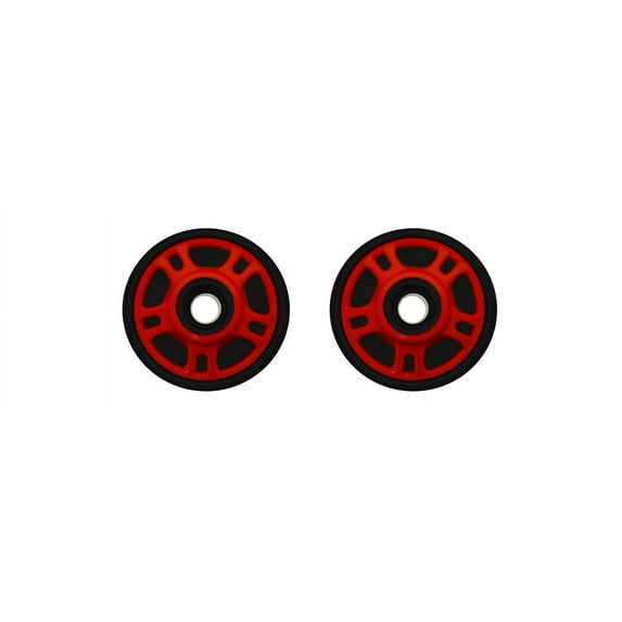PDD Front Tunnel Fire Red Idler Wheels Kit for Snowmobile ARCTIC CAT Panther 660 4-Stroke 2006-2008