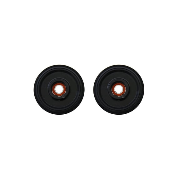 PDD Mid Rail Black Idler Wheels Kit for Snowmobile BOMBARDIER/SKI-DOO Tundra RF 300F 2006-2007