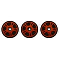 thumbnail image 1 of PDD Middle & Outside Rear Orange Idler Wheels Kit for Snowmobile ARCTIC CAT Z 440/ES 2002-2003, 1 of 2