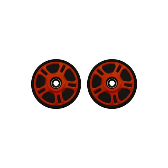 PDD Outside Rear Orange Idler Wheels Kit for Snowmobile ARCTIC CAT ZL 550 Carb./EFI 2002-2003