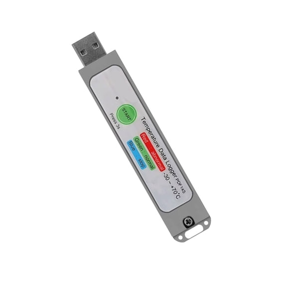 PDF Temperature Data Logger 8640 Points PDF Report Temperature Logger for Cold Chain Food Storage Recorder