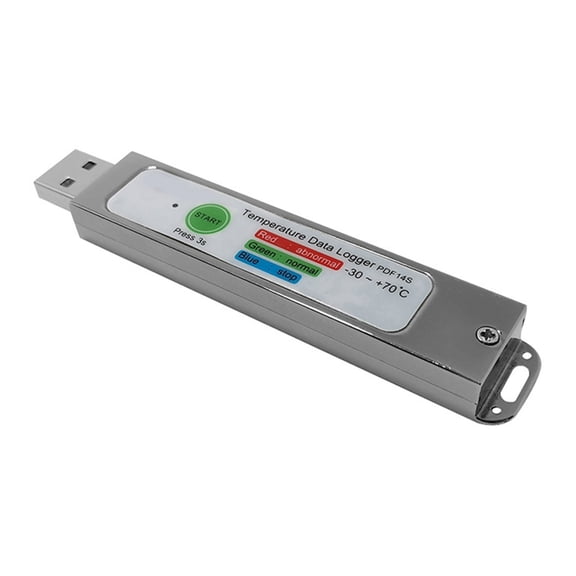 PDF Temperature Data Logger for Cold Chain Food Storage Temperature Recorder with PDF Report Temperature Logger