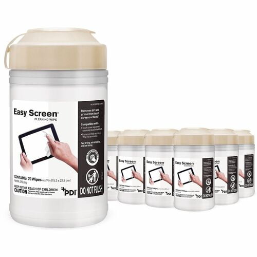 PDI Easy Screen Electronic Wipes (P03672) | 2 Packs (140 Total)