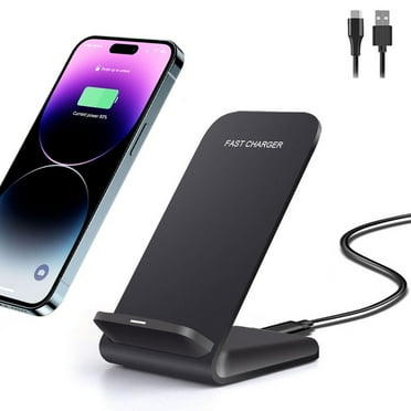 PDKUAI 20W Fast Wireless Charger Stand Wireless Charging Station for iPhone 15 14 Pro Max 15 14 13 12 11 XS XR 8Plus, Samsung Galaxy/Note