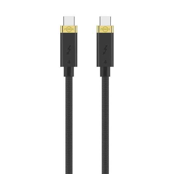PDMAX Thunderbolt 4 Compatible USB-C Cable - 240W Charging, 40Gbps Data & Video Transfer, Supports 8K Resolution, Ideal for MacBook Pro, Docking Stations, USB 4 & 3 Devices C93