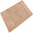 thumbnail image 1 of PDNRPSP 1 Pcs Bathroom Rugs, Extra Soft Absorbent Chenille Bath Rugs, Quick Dry Microfiber Mats Bathroom Home Decor Accessories (Beige M), 1 of 9