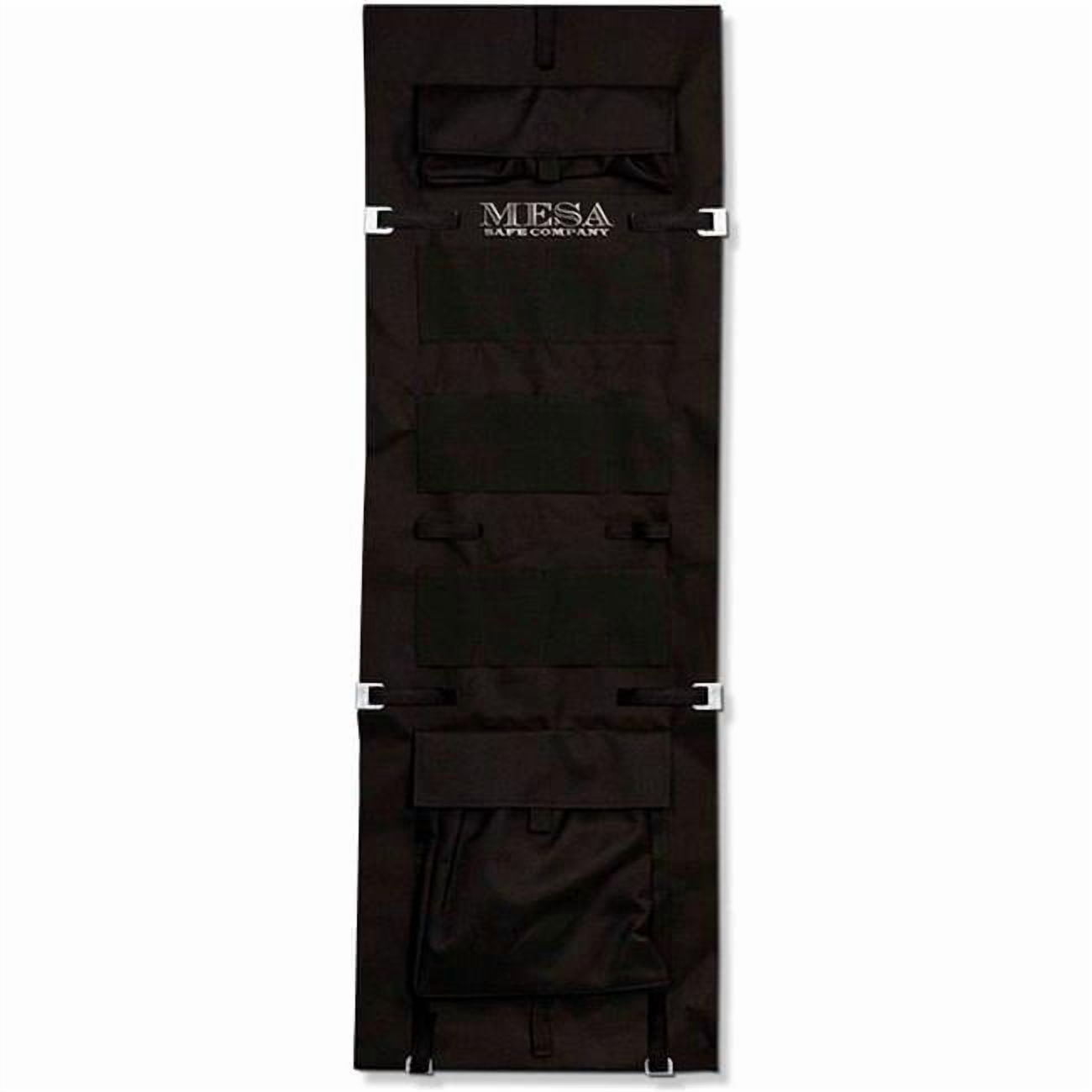 PDO22 Pocket Door Organizer for Mesa MBF5922 Gun Safes, Black - 18.37 x 53.37 in.