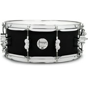 PDP Concept Maple 5.5x14 Snare Satin Black Finish Ply - PDCM5514SSBK