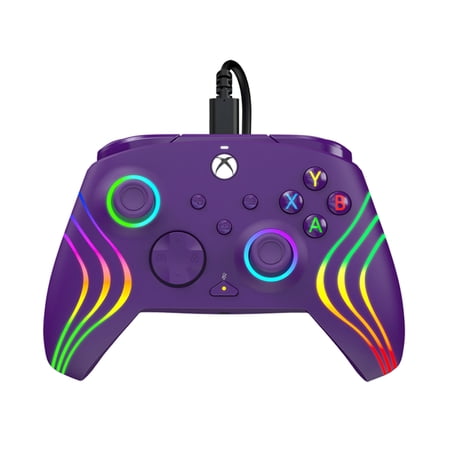 PDP Afterglow™ Wave Wired Controller - Purple