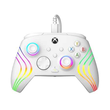 PDP Afterglow™ Wave Wired Controller - White