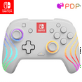 thumbnail interactive-video image 1 of PDP Afterglow™ Wave Wireless Controller: White For Nintendo Switch, Nintendo Switch - OLED Model, 1 of 11