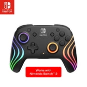 PDP Afterglow  Wave Wireless Controller With Motion for Nintendo Switch , Black