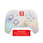 PDP Afterglow  Wave Wireless Controller With Motion for Nintendo Switch , White