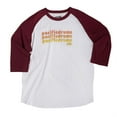 thumbnail image 1 of PDP Cardinal/White 3/4 Sleeve Shirt, Small, 1 of 1