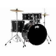 PDP Center Stage 5-Piece Full Drum Kit - 10/12/14/20/14, Iridescent Black Spark