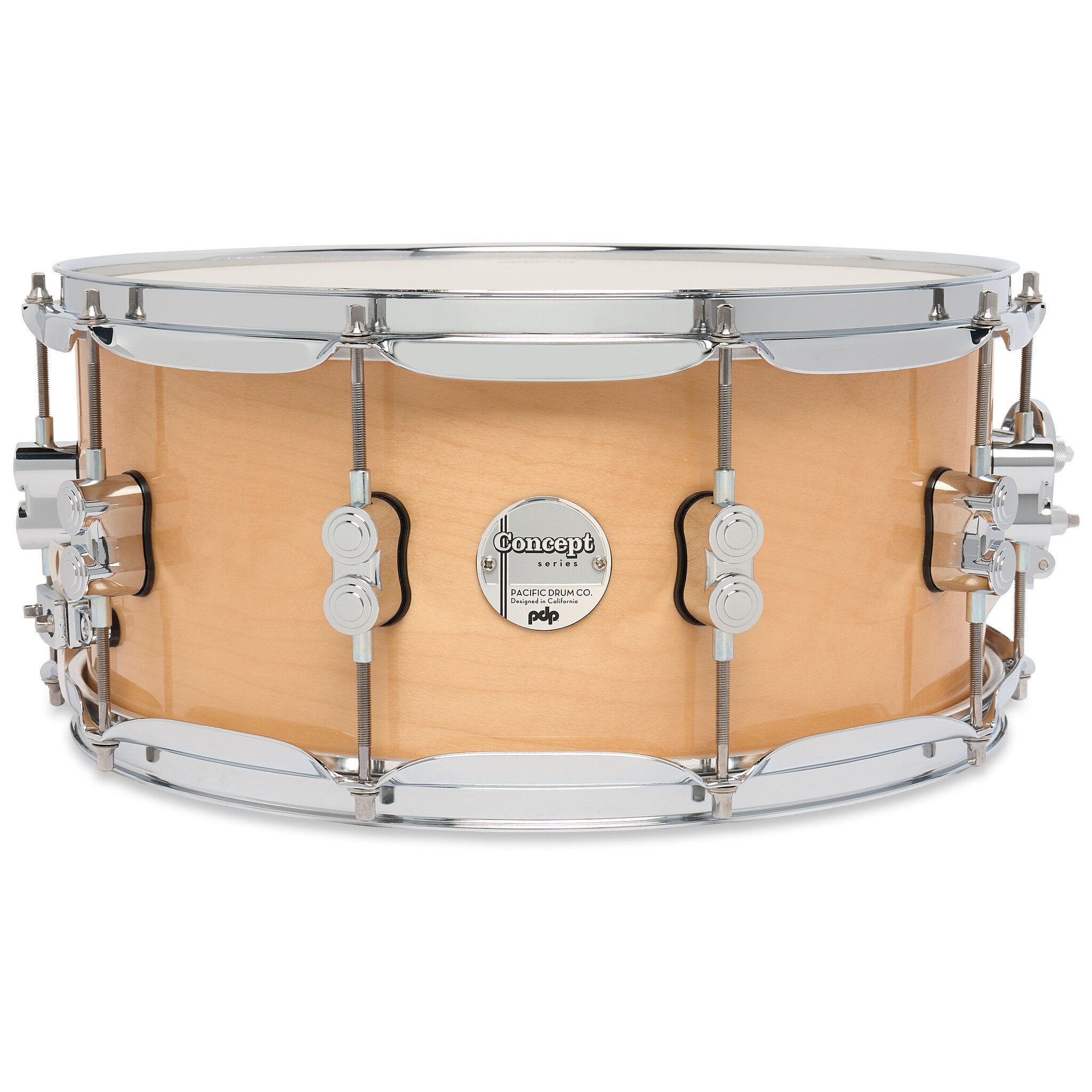 OCDP NAMM show 14×6.5 PDP PDCM6514SSNA 6.5 x 14 in. Concept Maple Snare Drum with