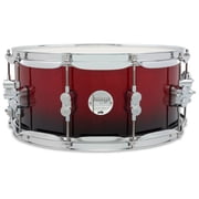 PDP 6.5x14 Concept Series Maple Snare Drum Red to Black Fade