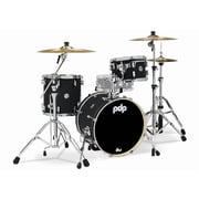 PDP Concept Maple Bop 3-Piece Drum Shell Kit 18/12/14 - Satin Black - PDCM18BPBK