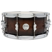 PDP 6.5x14  Concept Maple Exotic Snare Walnut to Charcoal Burst Lacquer