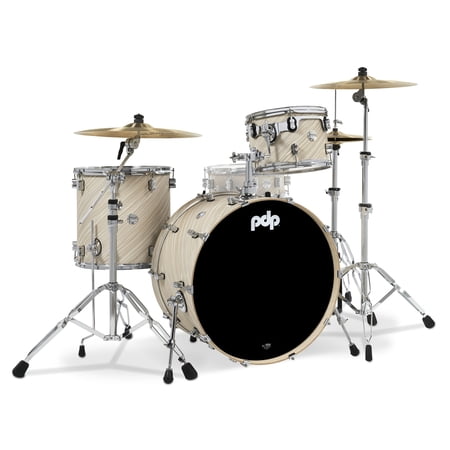 PDP Concept Maple 3-Piece Rock Drum Shell Kit - 24/13/16 - Twisted Ivory