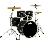PDP Concept Maple Series 5-Piece Drum Shell Pack - 22" Bass Satin Black, Finishply