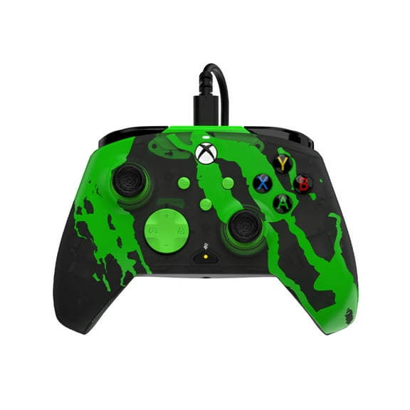 PDP Rematch Glow Advanced Wired Controller for Xbox & Windows 10/11, Jolt Green