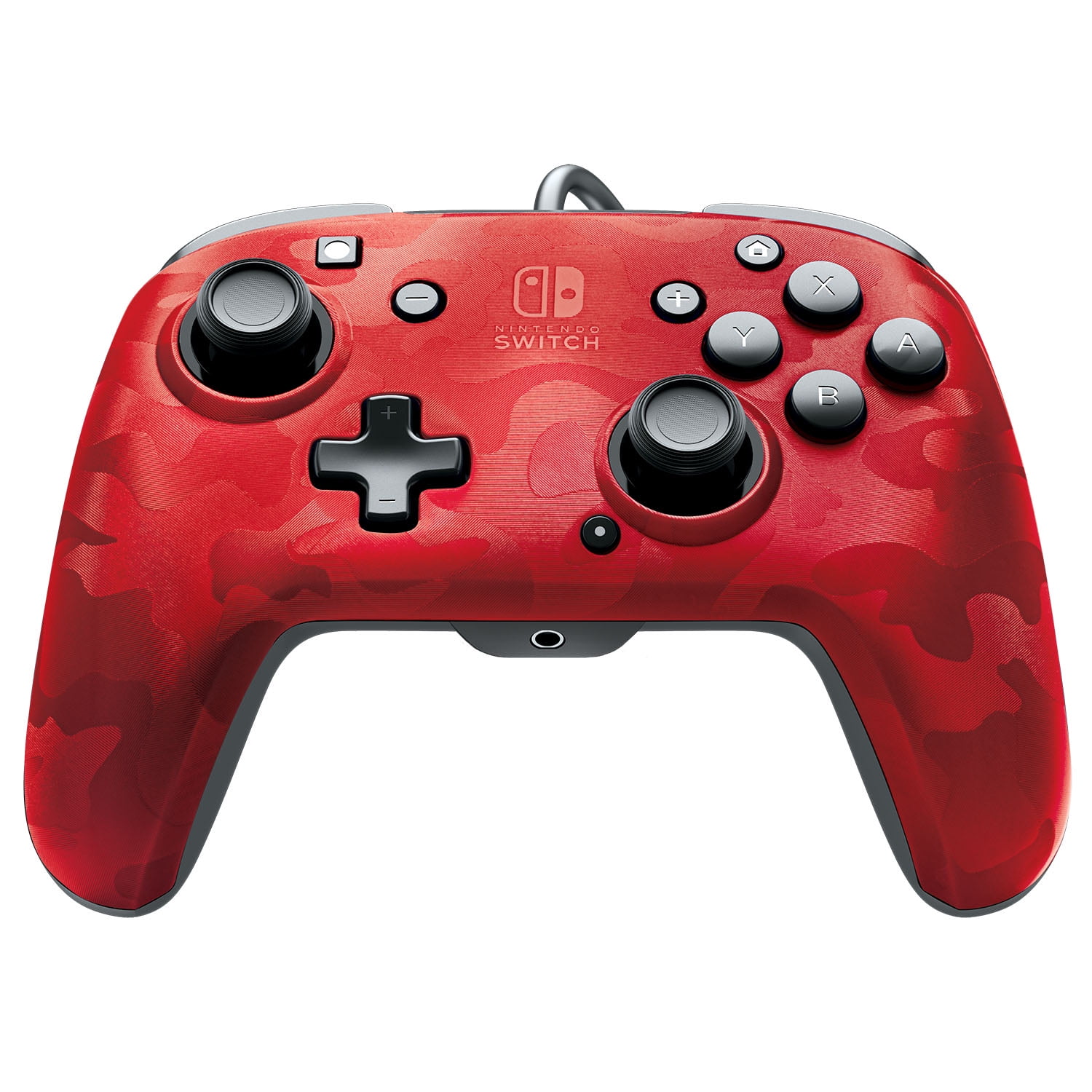 PDP Faceoff Deluxe+ Audio Wired Controller Nintendo Switch, Red ...