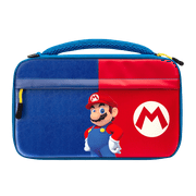 PDP Gaming Commuter Case with Carrying Handle and Removeable Shoulder Strap Power Pose Mario, Nintendo Switch