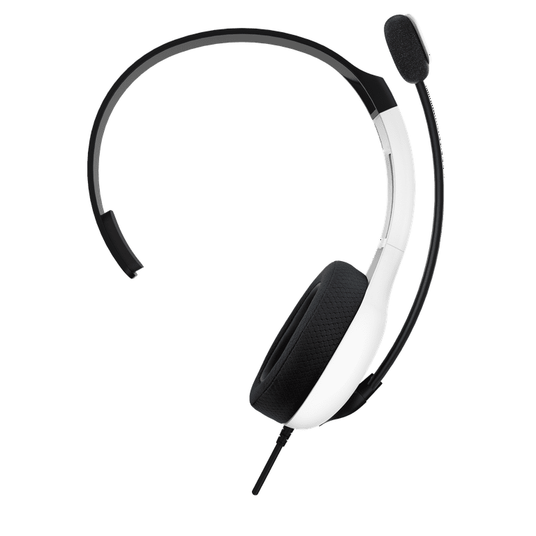 PDP Gaming LVL30 Wired Chat Headset With Noise Cancelling Microphone White PlayStation 5 PlayStation 4 PC Walmart