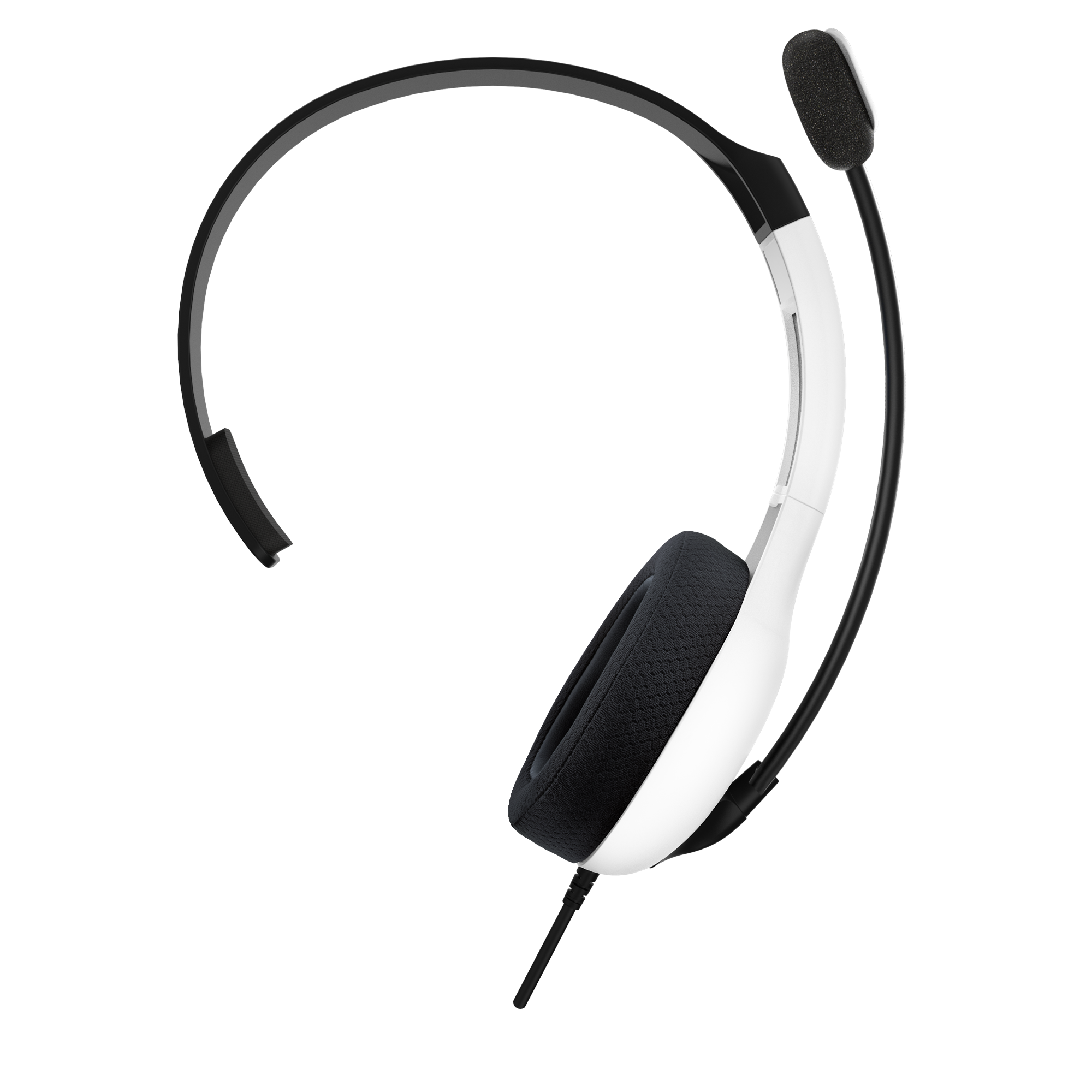 PDP Gaming LVL30 Wired Chat Headset With Noise Cancelling Microphone: White - PlayStation 5, PlayStation 4, PC - image 1 of 8