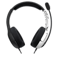 thumbnail image 1 of PDP Gaming LVL40 Wired Stereo Gaming Headset with Noise Cancelling Microphone: Nintendo Switch - Black & White, Nintendo Switch, 1 of 9