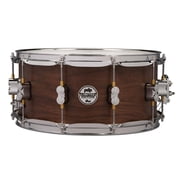 PDP Limited Edition Maple / Walnut Shell 6.5x14 Snare Drum - Natural Satin Finish