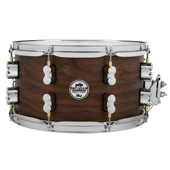 PDP Limited Edition Maple / Walnut Shell 7"x13" Snare Drum - Natural Satin Finish