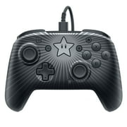 PDP Nintendo Switch Faceoff Super Mario Bros Star Wired Pro Controller, 500-056-NA-D1