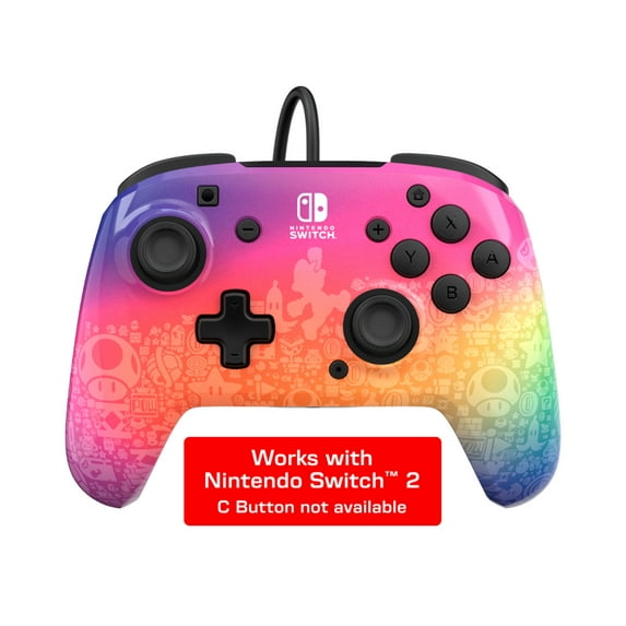 PDP REMATCH Wired Controller for Nintendo Switch™, Star Spectrum