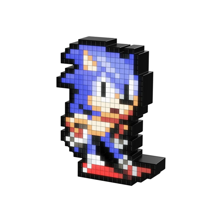 PDP PIXEL PALS Sega Sonic white, blue, red, brown