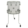 thumbnail image 1 of PDP Concept Maple 12x14 Floor Tom - Pearlescent White Lacquer w/ Chrome Hardware, 1 of 1