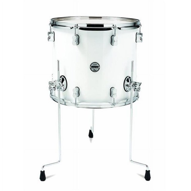 PDP  Pearlescent White - Chrome Hardware Kit Drums&#44; 16 x 18